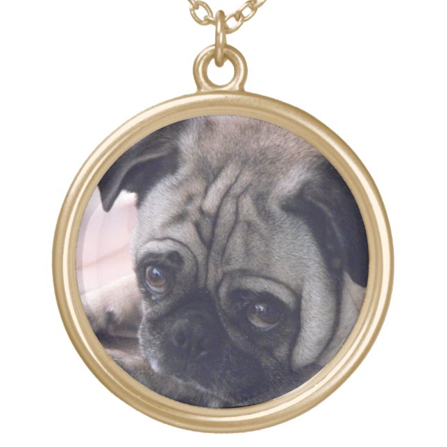 Pug Necklace (Front)