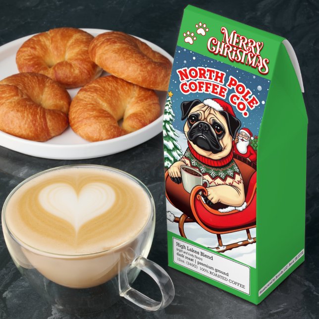 Pug North Pole Coffee Co. (Breakfast)