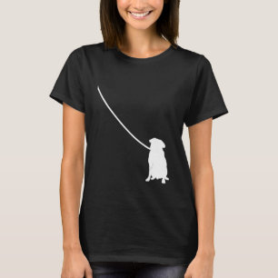 Pug on a Leash Dog  Mom Dad Pet Cute  Puppy T-Shirt