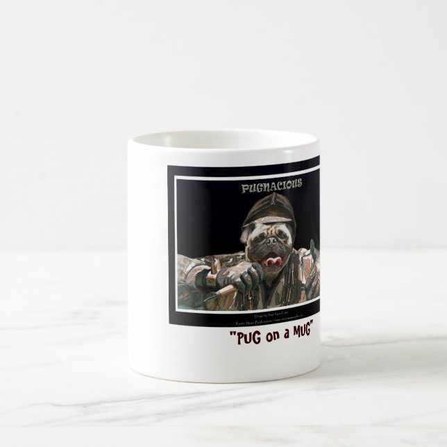 "PUG on a MUG" Coffee Mug (Center)