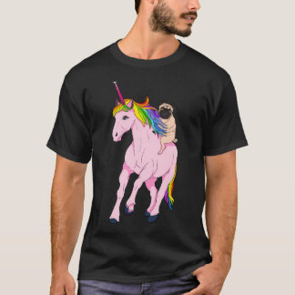 Pug on a Unicorn! T-Shirt