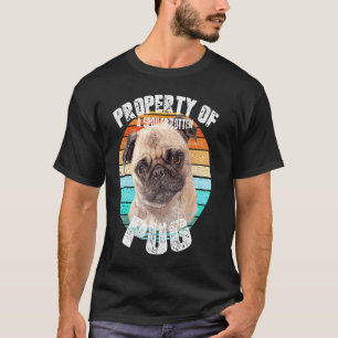 Pug Owner Retro Vintage T-Shirt
