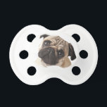 Pug Pacifier<br><div class="desc">cute pacifier with pug design</div>