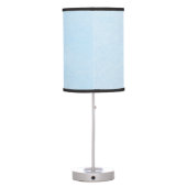Pug Painting - Cute Original Dog Art Table Lamp (Back)