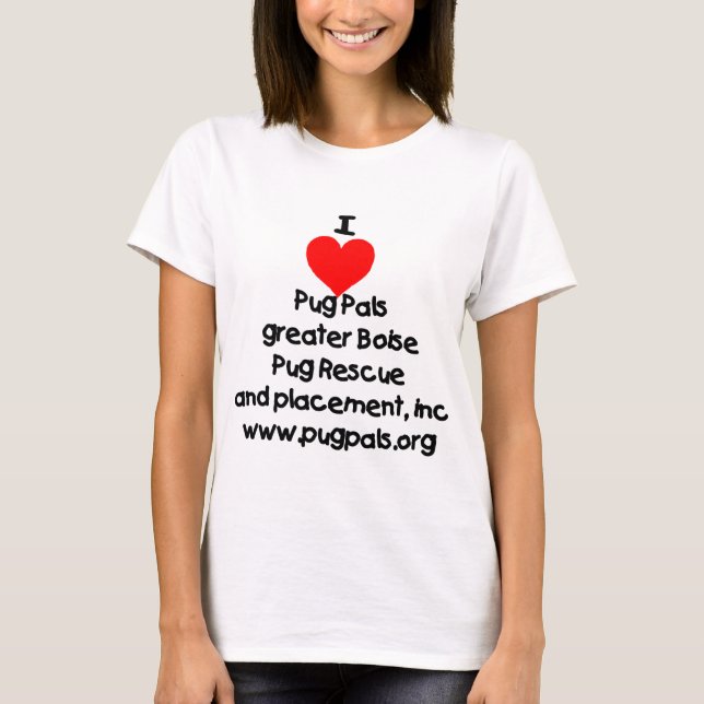 pug pals t shirt (Front)