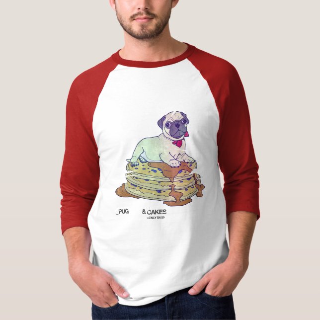 PUG & PANCAKES T-Shirt (Front)