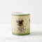 Pug Party in Hand Painted Earth Tones