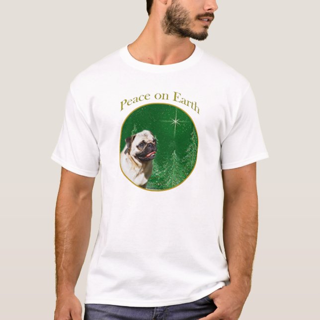 Pug Peace T-Shirt (Front)