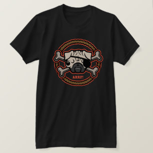 Pug Pirate 21213 -Rope T-Shirt