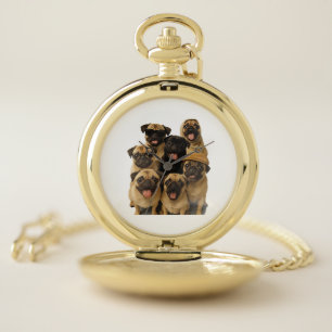 Pug Pocket Watch
