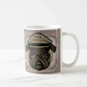 Pug Police mug