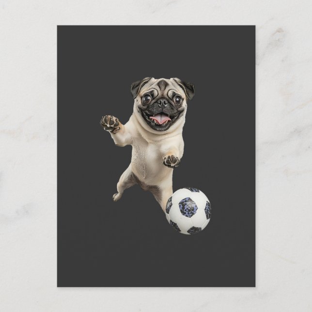 Pug   postcard (Front)