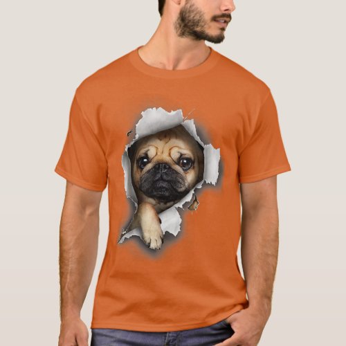 Pug  Pug  Cute Pug Puppy  Pug  T_Shirt