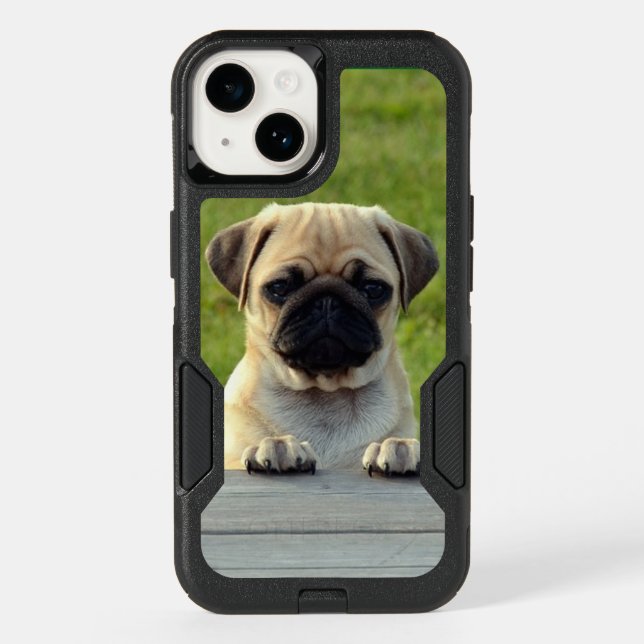 Pug Puppy Cute Photo Otterbox iPhone Case (Back)