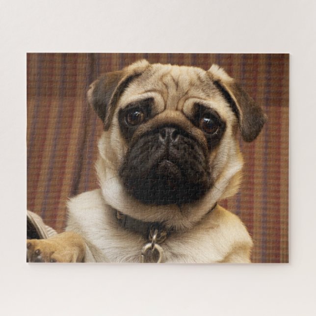 Pug Puppy Dog Jigsaw Puzzle (Horizontal)