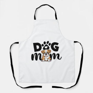 Pug Puppy Dog Mom Dog Lover Apron
