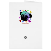 Pug Puppy Dog PopArt Retro Style (Back)