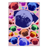 Pug Puppy Dog PopArt Retro Style (Front)