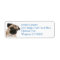 Pug Puppy Dog Return Address Name Label