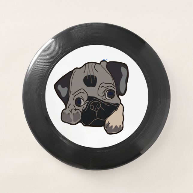 PUG PUPPY frisbee (Front)