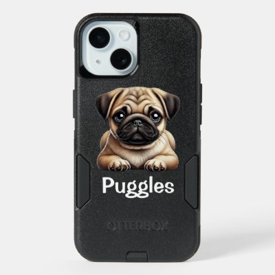 Pug Puppy iPhone 15 Case
