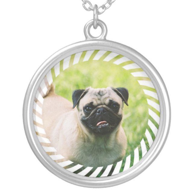 Pug Puppy Necklace (Front)