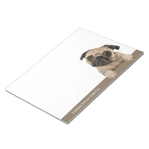 Pug Puppy Pet Animal  Notepad