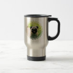 Pug Puppy Stainless Travel Mug