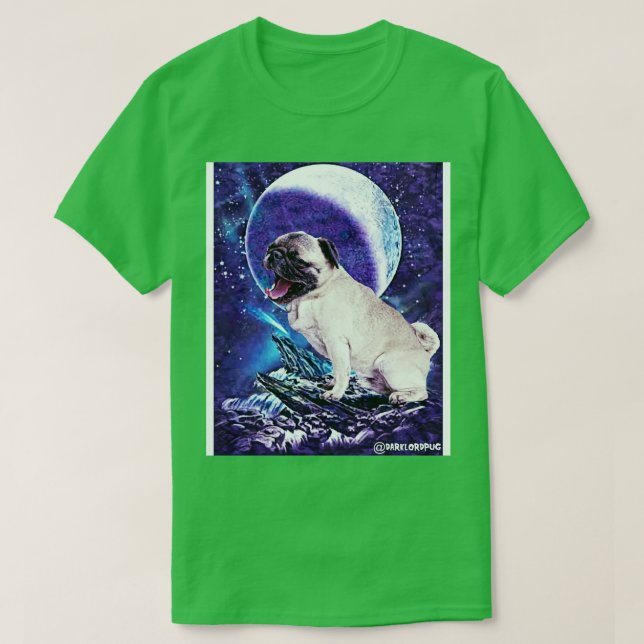 Pug Purhowl T-Shirt (Design Front)