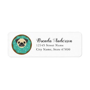 Pug Return Address Labels
