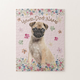 Pug Sad Dog Face game Jigsaw Puzzle