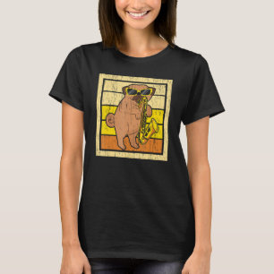Pug Saxophone Saxophonist Musician Instrumentalist T-Shirt