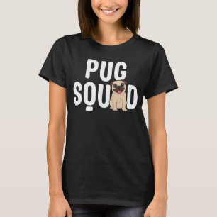 Pug Squad Kids Boys Girls Dog Volunteer Crew Matc T-Shirt