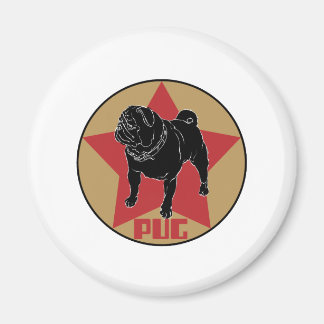 Pug Star Magnet