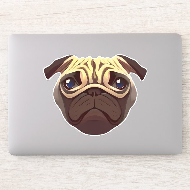 Pug Sticker (Computer)