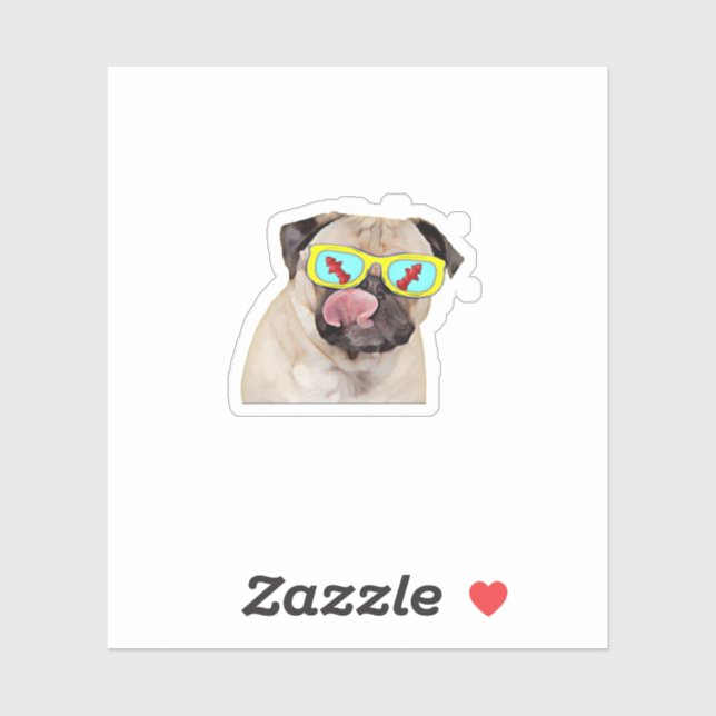 Pug Sticker (Sheet)