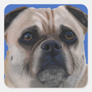 Pug stickers