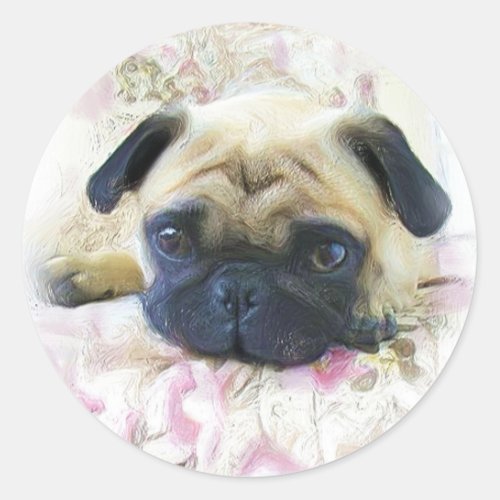 Pug stickers