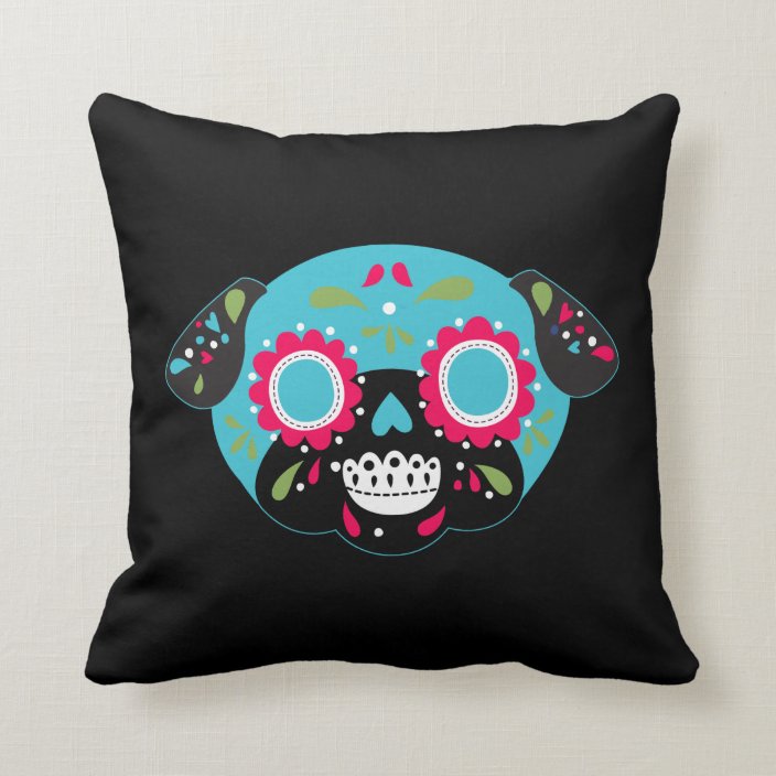 sugar skull pug squishmallow