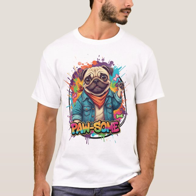 Pug T-Shirt (Front)