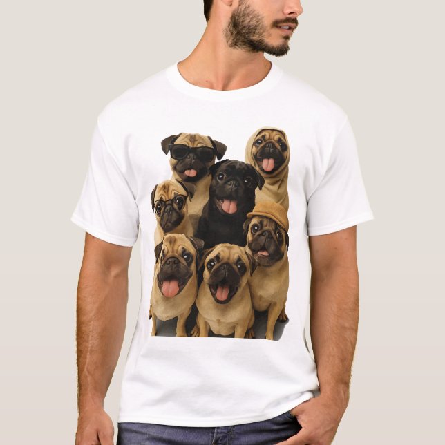 Pug T-Shirt (Front)