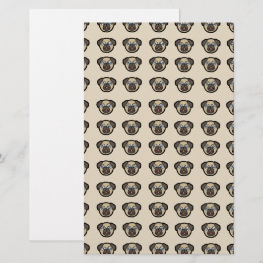 pug tile bg (Front/Back)