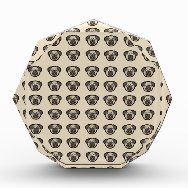 pug tile bg award (Front)