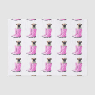 Pug Tissue Paper