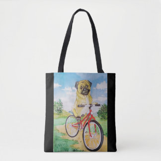Pug Tote Bag
