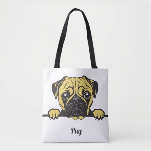 Pug Tote Bag