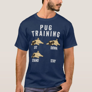 Pug Training Dog T-Shirt