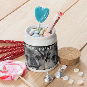 Pug Treat Jar