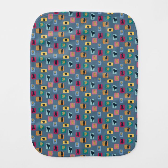 Pug Trouble Burp Cloth (Front)