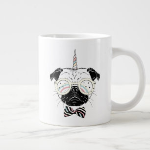 Pug Unicorn Be Unique Giant Coffee Mug